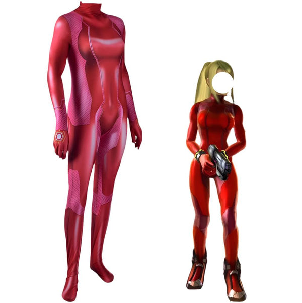 Samusus Aranan Cosplay Costume Zentai Outfits Uniform Jumpsuit Bodysuit Catsuit Adult Kids Halloween