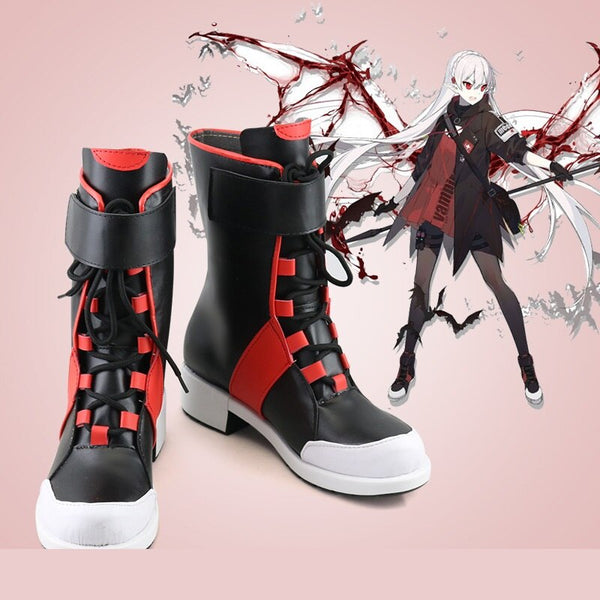 Unisex Anime Cosplay Arknights Warfarin Cosplay Boots Custom Made