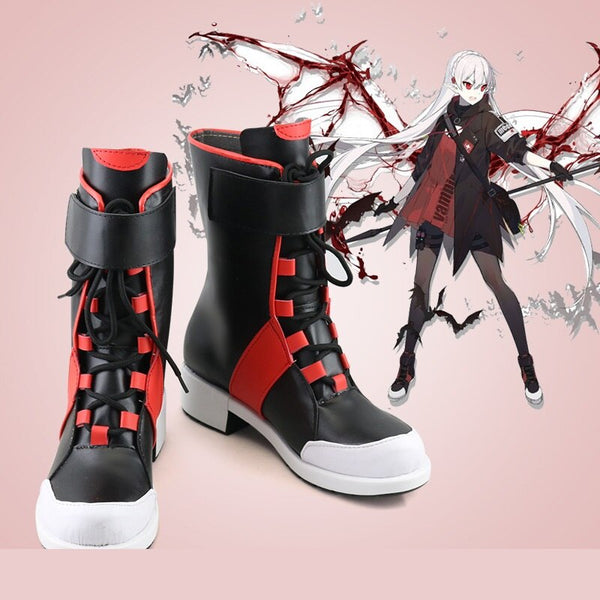 Unisex Anime Cosplay Arknightsts Warfaring Cosplay Boots Custom Made