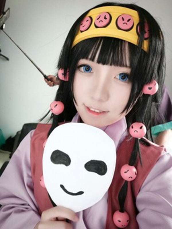 Anime X oh Hunter Allukaka oh Zoldyckck headwear Beads cos props