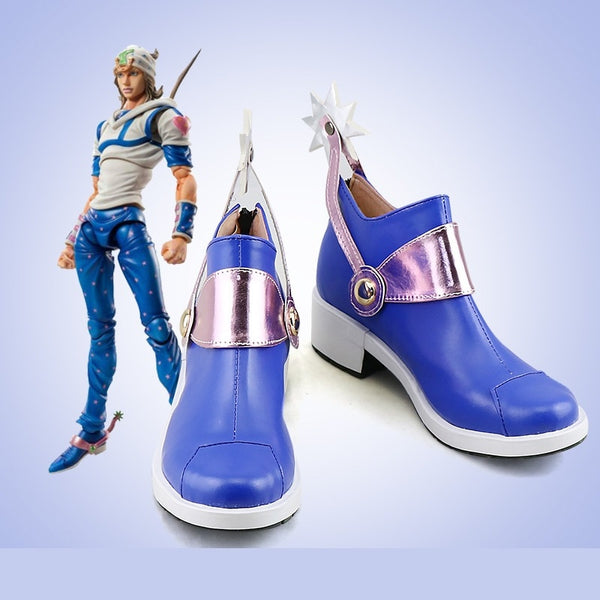 Unisex Anime Johnny Cos Joestar Cosplay Boots Custom Made