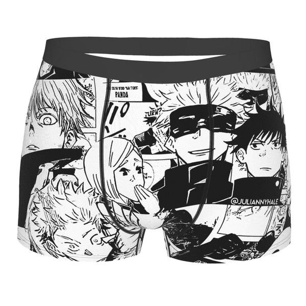 Cool Jujutsu cos Kaisen Yuji Itadori Megumi Fushiguro Satoru Anime Underpants Cotton Panties Man Underwear Comfortable