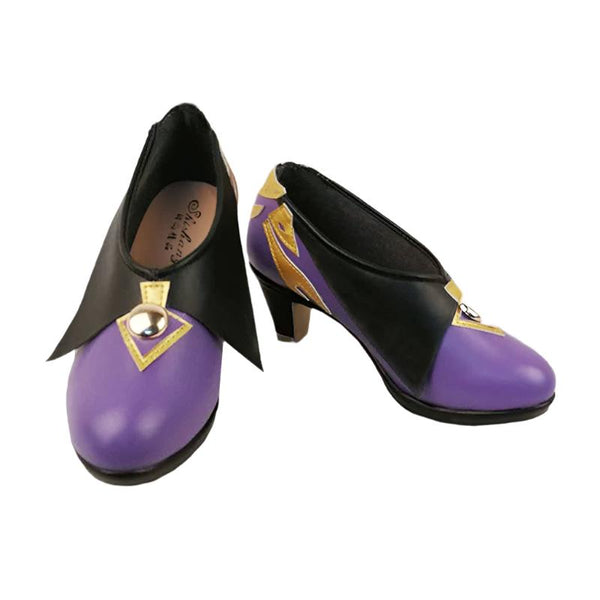 Keqingqing Genshing and Impacts Shoe Cosplay Costumes Change Black Anime Role Playing Gift For Women Man Surprise Party Costumes Game