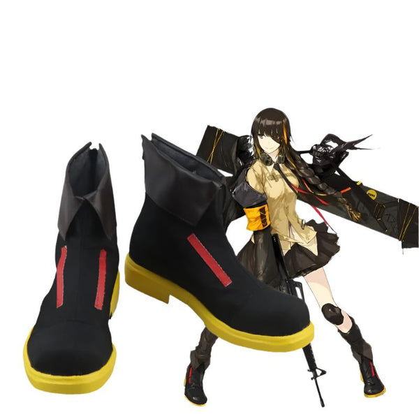 Unisex Anime Cos Mädchen Frontline m16a1 Cosplay Stiefel Schuhe Halloween Weihnachtsfeier Nach Maß 