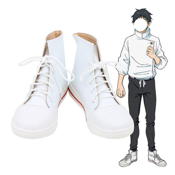 Unisex Anime Jujutsusu cos Kaisening Okkotsusu Yutata Cosplay Costumes Boots Shoes Halloween Christmas Party Custom Made Size