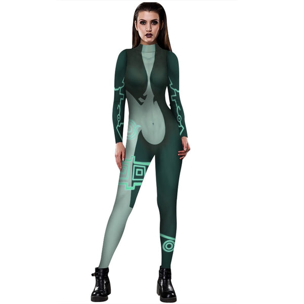 Attack oOn Titan Costume Bodybuilding Simulated Muscle Cosplay Jumpsuit Anime Cosplay Bodysuit Women Power Suit Clothing