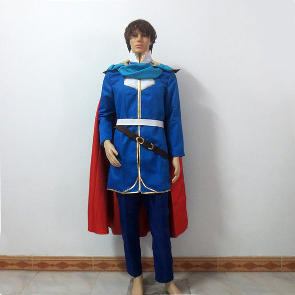 Fire Emblem Seliph Christmas Party Halloween Uniform Outfit Cosplay Costume Customize Any Size