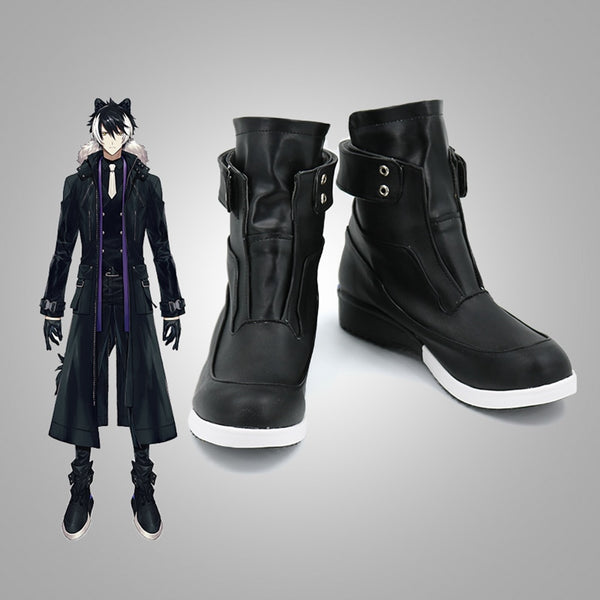 Unisex Anime Cos Kageyama Shien Cosplay Costumes Shoes Boots Halloween Christmas Party Custom Made