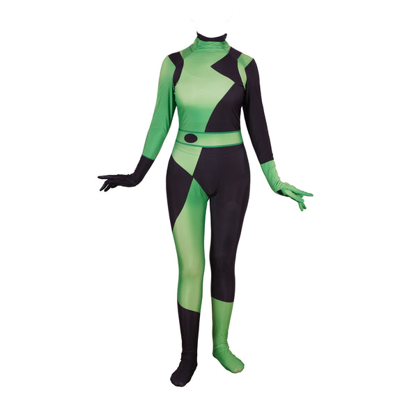 Movie Super Villaining Kimms Female Shegoes Costume Lycra Spandex Halloween Cosplay Women BodySuit