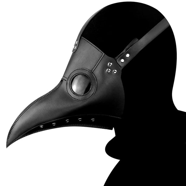 PU Steampunknk Bird Plagueue Doctor Mask Long Nose Beaks Mask Retro Cosplay Masks Party Carnival Costume Props Accessories