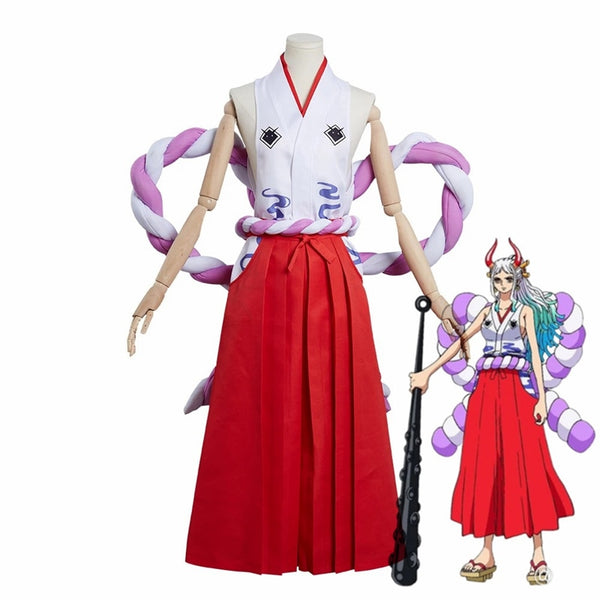 Anime Cosplay Kostüm Yamato Frauen Kimono Outfits Halloween Karneval Party Uniform Anzug