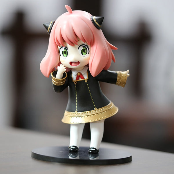 13 Cm Original Anime TAITO SPY FAMILY Anya Forger Scenery Figure  Pvc Action Figurine Model Collection Toys for Boys Gift