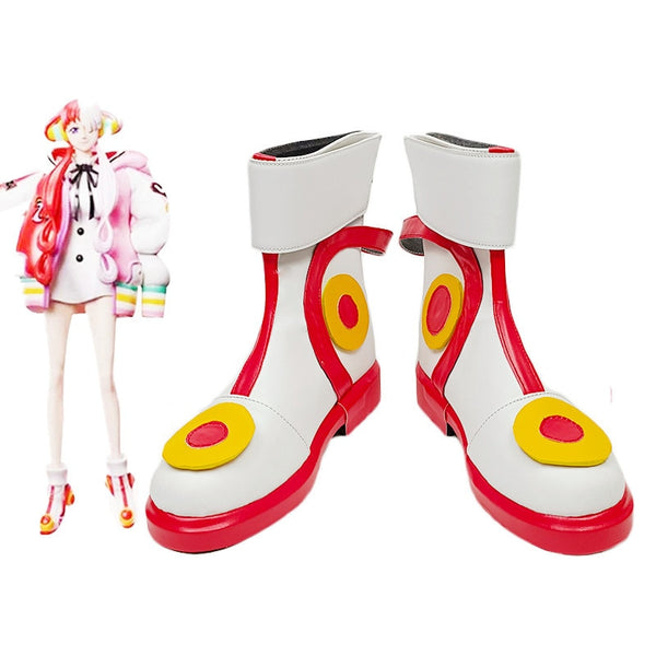 Anime Holounun Film a Red Utata Cosplay Shoes Boots Halloween Party Costume Accessories Custom Made