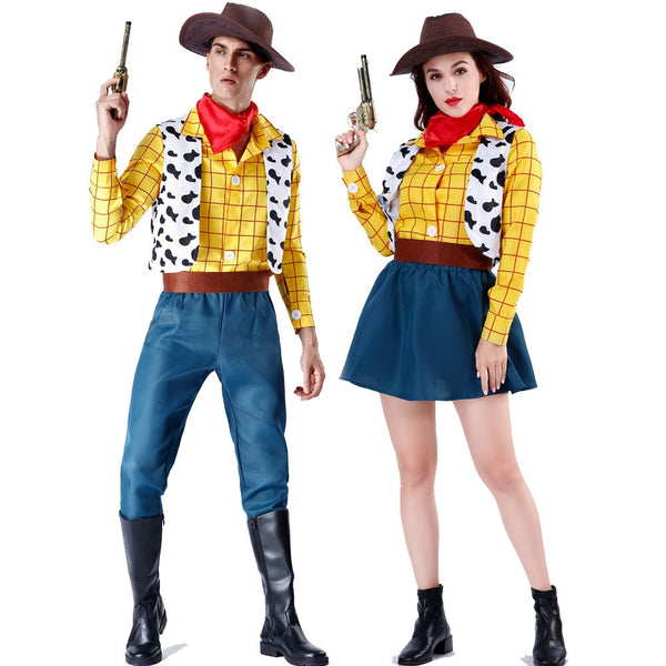 Adult Couples Woodydy a Cowboys Cosplay Costume