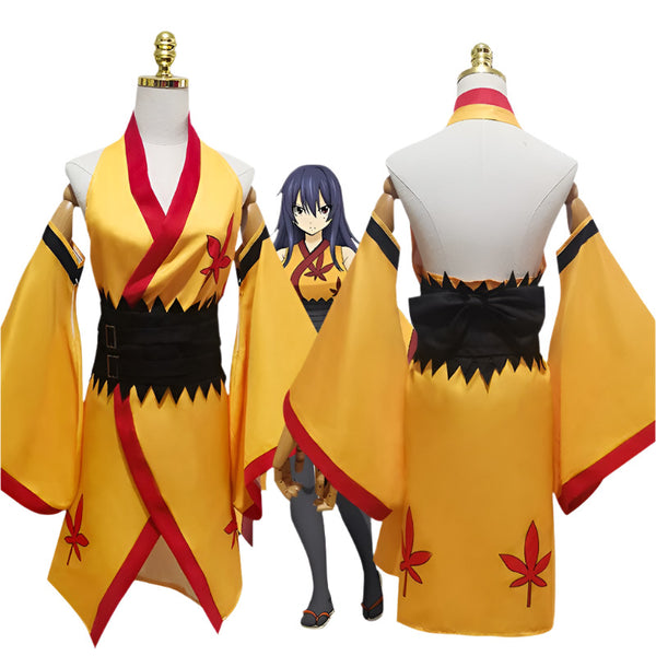 Edenen Star Original Cos Rebeccaca blue a garden Costume Cosplay Anime Costume with Ear Headdress / Leggings / Stockings