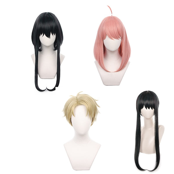 Anime Spy f Family Yor F Forger Cosplay Wi Anya F Forger Wigs Loid F Forger Cosplay Hair