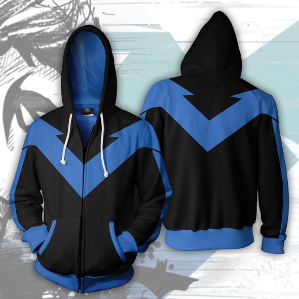 Superhero Cosplay wing Costume Hoodie Sweatshirt Jacket Hoodie Cosplay Top for Men Women Sportswear