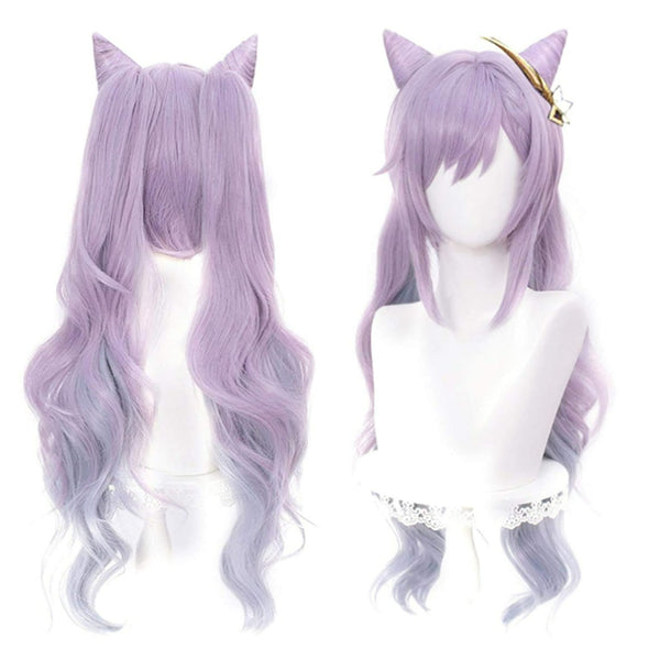 Genshing and Impacts Cosplay Wigs Heat Resistant Synthetic Hair