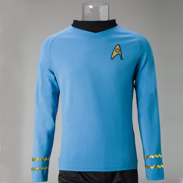 Star Costume Trek The Original Series Cosplay Spock Sciences Halloween Cosplay Costumes