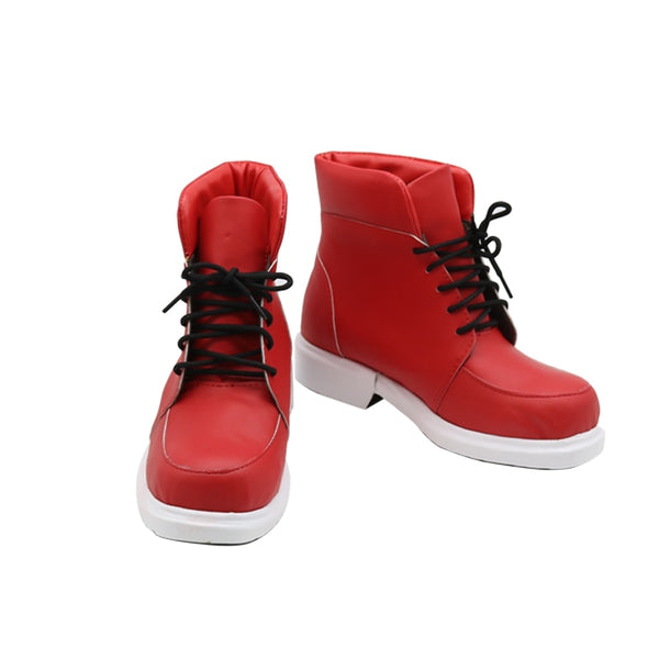 My Hero Academia Boku No Hero Akademia Izuku Midoriya Red Cosplay Shoes Boots