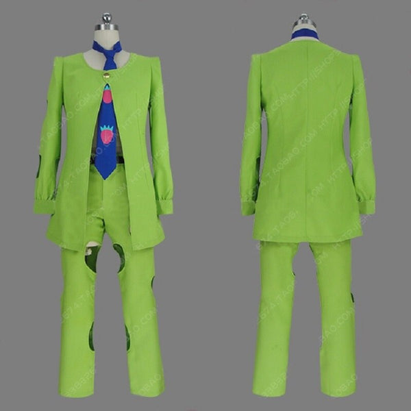 Anime JOJO cos Bizarrere a Adventure Cosplay Costume Pannacottata Fugogo Cosplay Men Women Outfit Halloween Costumes Custom Made