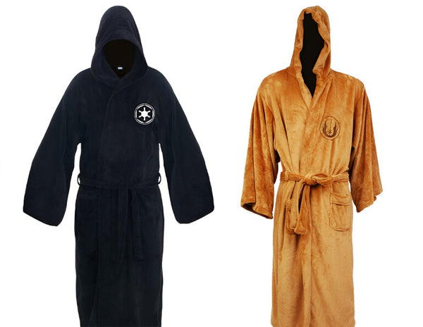 Star and Wars Darth Vader Flannel Terry Jedi Adult Bathrobe Robes Halloween Cosplay Costume for Men Sleepwear