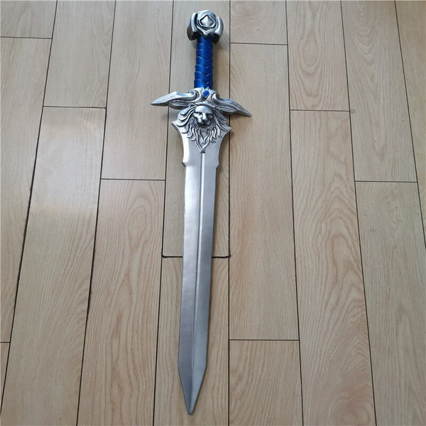Cosplay 1:1 Game Warcraft Sword Weapon World of Warcraft Royal Guard Sword Lion King Sword Prop Dragon Claw 103CM PU Sword Toy