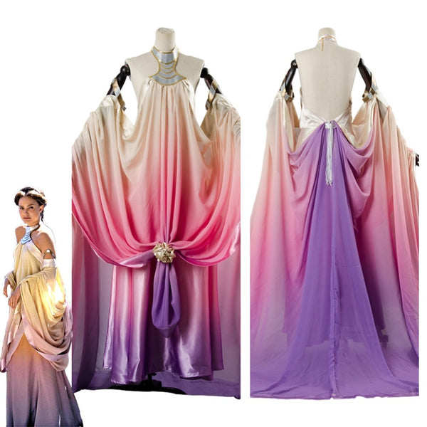 Star Cosplay Wars Kostüm Padme Amidala Seekleid Padme Amidala Kostüm Cosplay Kleid