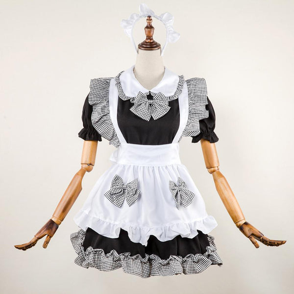Japan Anime Girl Cute Alice Maid Costume Halloween Party Cosplay Maid Uniforms