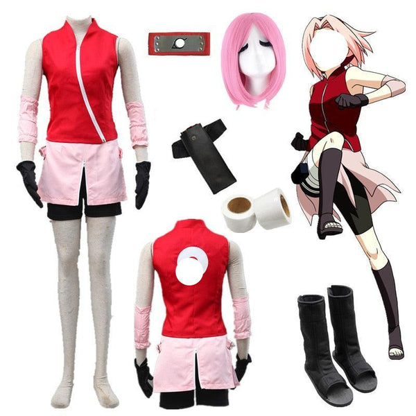 Anime cosplay Shippudening Harunoes Sakurara Cosplay comic cosplay Costume Halloween