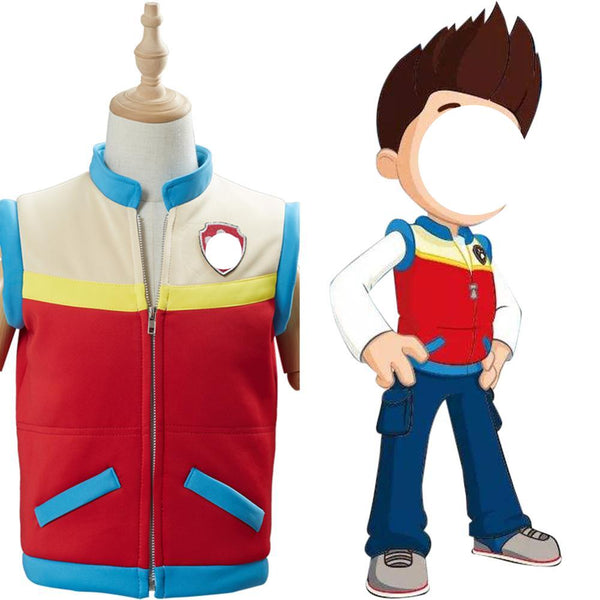 Kinderkostüm Captain Ryder Cosplay Kostüm Kinder Weste Weste Outfit Halloween Karneval Kostüm nach Maß