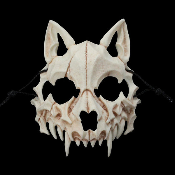 Japanese Kuratoto Mitoto Horrors Halloween Mask Dragon and God oh Tiger Yashaha Tengugu Wolf Cosplay Resin Masks Scary Masquerade Props