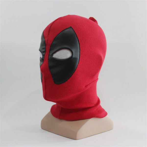 Deadpol Wade Wilson Strickstoff/Nylon Kopfbedeckung Innenmaske Cosplay Requisiten für Halloween Maskerade
