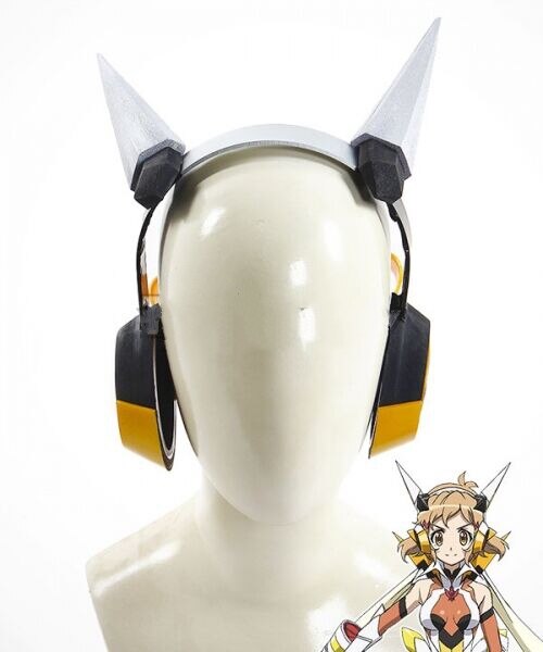 Symphogearer Senkiki Zesshouou Sinfoniaia Hibikiki Tachibanana Headwear Cosplay Accessory Prop