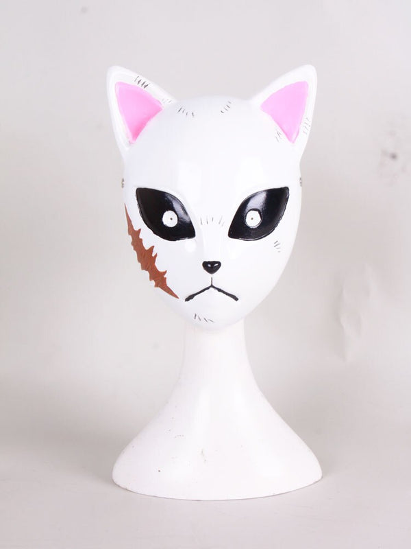 Demon cos Slayerer Kimetsusu Yaibaba Sabitoto Mask Cosplay Accessory Prop - B Edition
