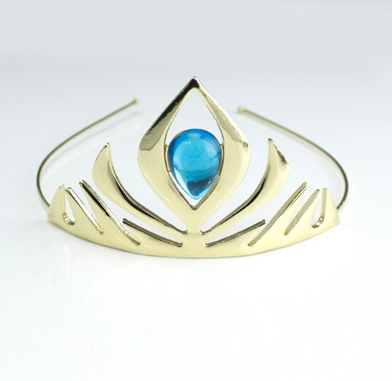 Elsasa Snow a Queen Coronation Dress Metal Cosplay Accessories
