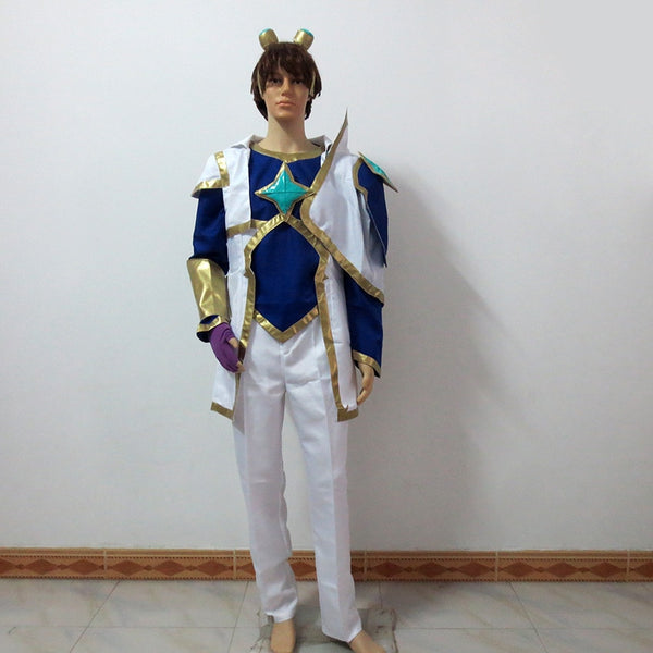 LOLs Star Guardian Ezrealel the Prodigalal Explorer Christmas Party Halloween Uniform Outfit Cosplay Costume Customize Any Size