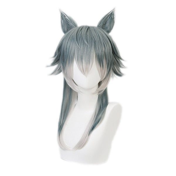 Anime BEASTARSrs Legoshihi Wig With Ears Cosplay Costume Men Women Heat Resistant Synthetic Hair Wolf Wigs