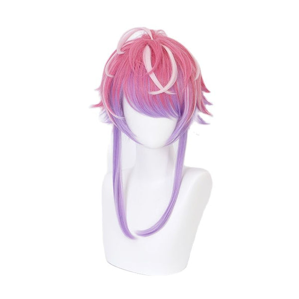 Divisionon a Rap Battle Hypnosisis Mic Amemurara Ramudada Short Wig Cosplay Costume Men Women Heat Resistant Synthetic Hair Wigs + Wig Cap