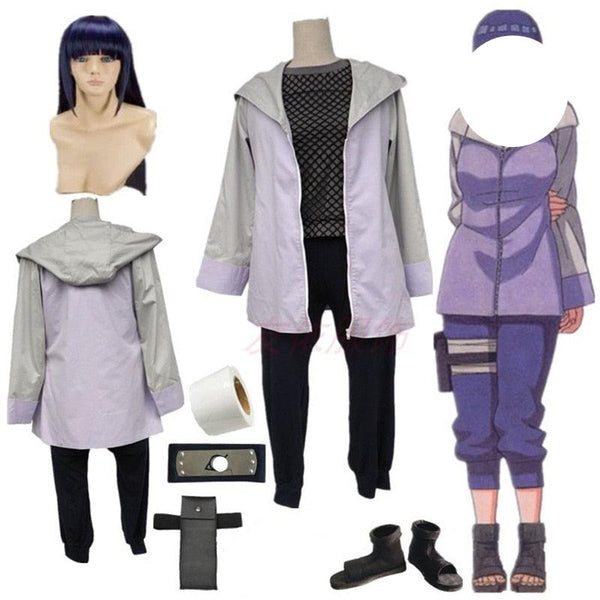 Anime cosplay Hyuugaga Hinatata Halloween Cosplay Costume Halloween comic cosplay