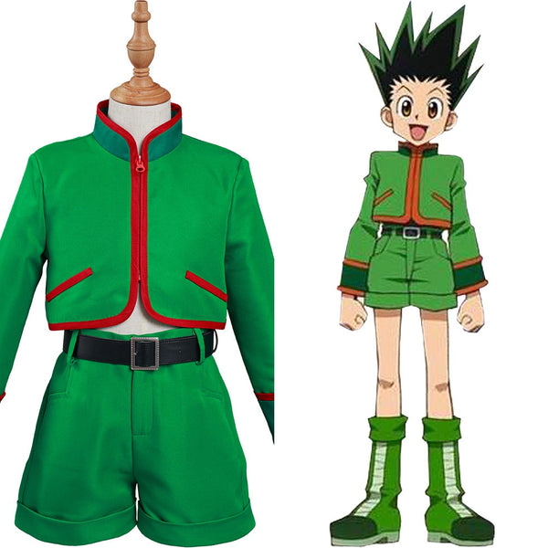 X-Hunter Cosplay Gon cos Freecss/Cosplay Costume Children Outfits Full Suit Halloween Carnival For Kids