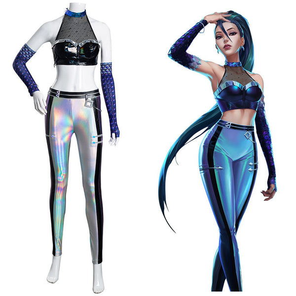 LOLs KDAda Groups Kaisasa Daughter of the Voidid Cosplay Costume LOLs KDAda Kaisasa Cosplay Outfits
