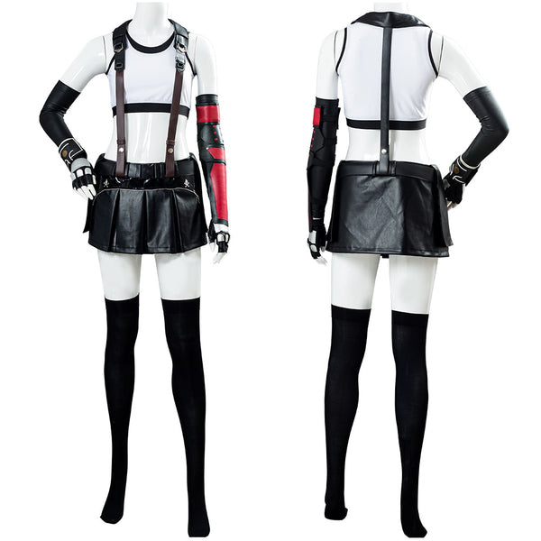 FFVII Cosplay Tifafa Lockhartrt Cosplay Costume Dress