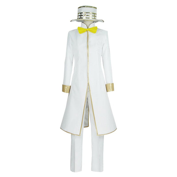 JoJo s Bizarrere Adventure Kishibebe Rohanan Heaven's a Door Cosplay Costume Men Slim Fit Funeral Suit Halloween Carnival