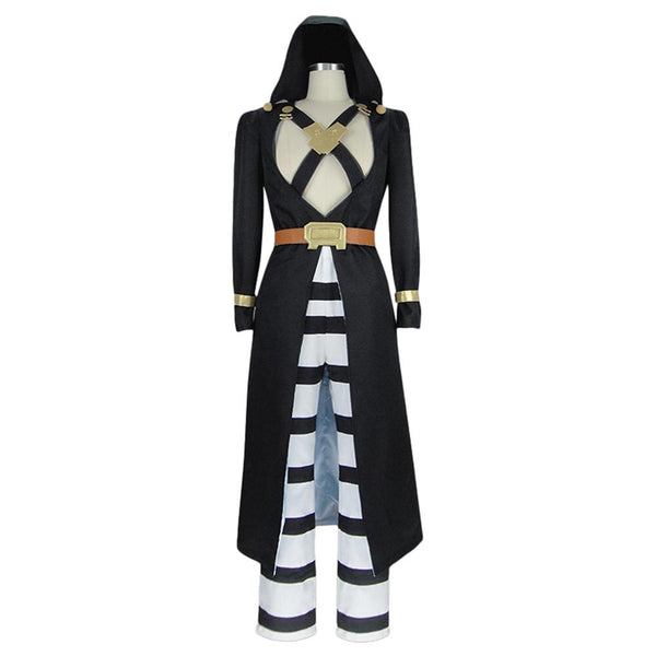 2019 JoJo cos Bizarre Adventure Golden Wind Cosplay Risotto Nero Cosplay Costume Suit Halloween Uniform Outfit Custom Made