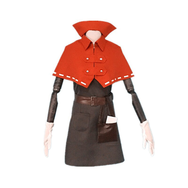 Anime Identity V Cosplay Costume Lydia Jones/emily Dale New Skin Uniforms Halloween Christmas Red Dress Female
