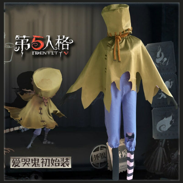 Robby White Cos Anime Game Identity V Cosplay Costume Robby White Original Skin Halloween Clothes Female/male Unisex Customized