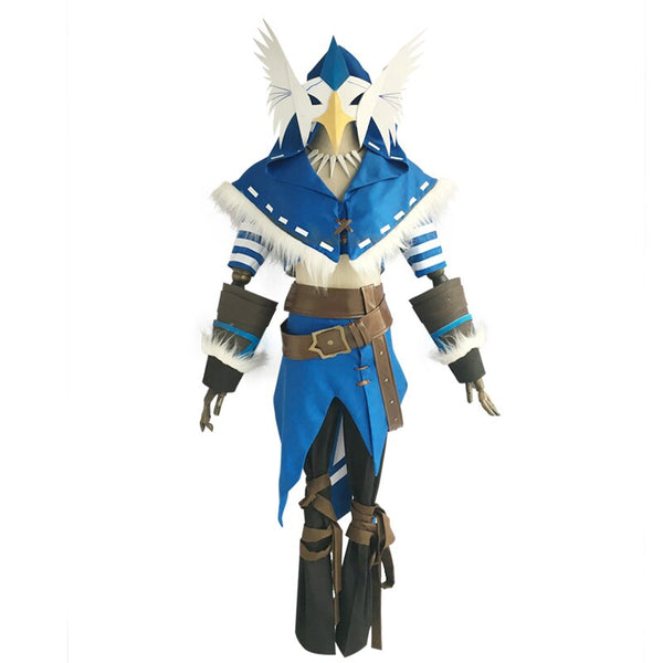 Anime Identity V Cosplay Naib Subedar Cosplay Costume New Skin White Eagle Dance Costumes Uniforms Halloween Clothes With Mask