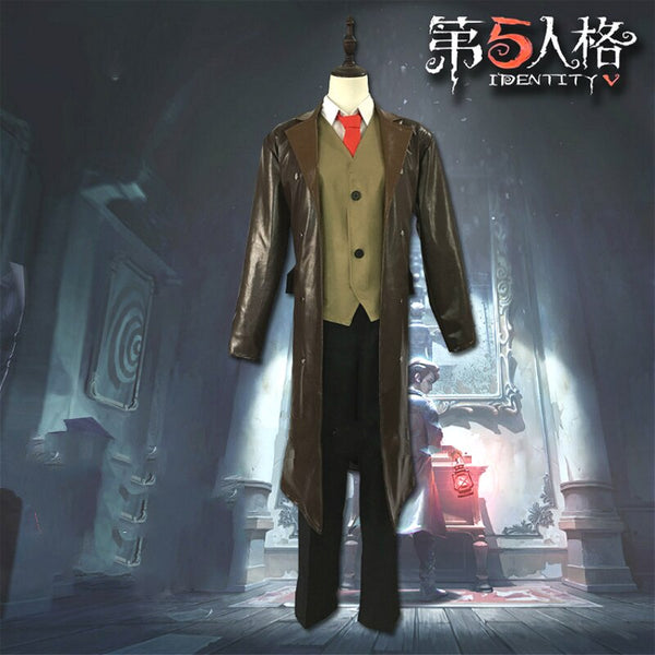Hot Game Anime Identity V Cosplay Costume Orfeo Cosplay Costume Detective Outfit Halloween Christmas Costumes Unisex Female/male
