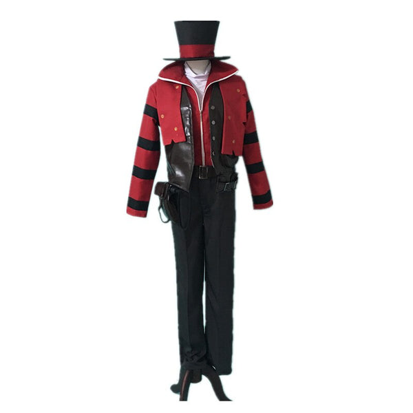 anime Identity V Cosplay Costumes Smiley Face Joker Prisoner Cosplay Costume Halloween Carnival Party Costume Adult